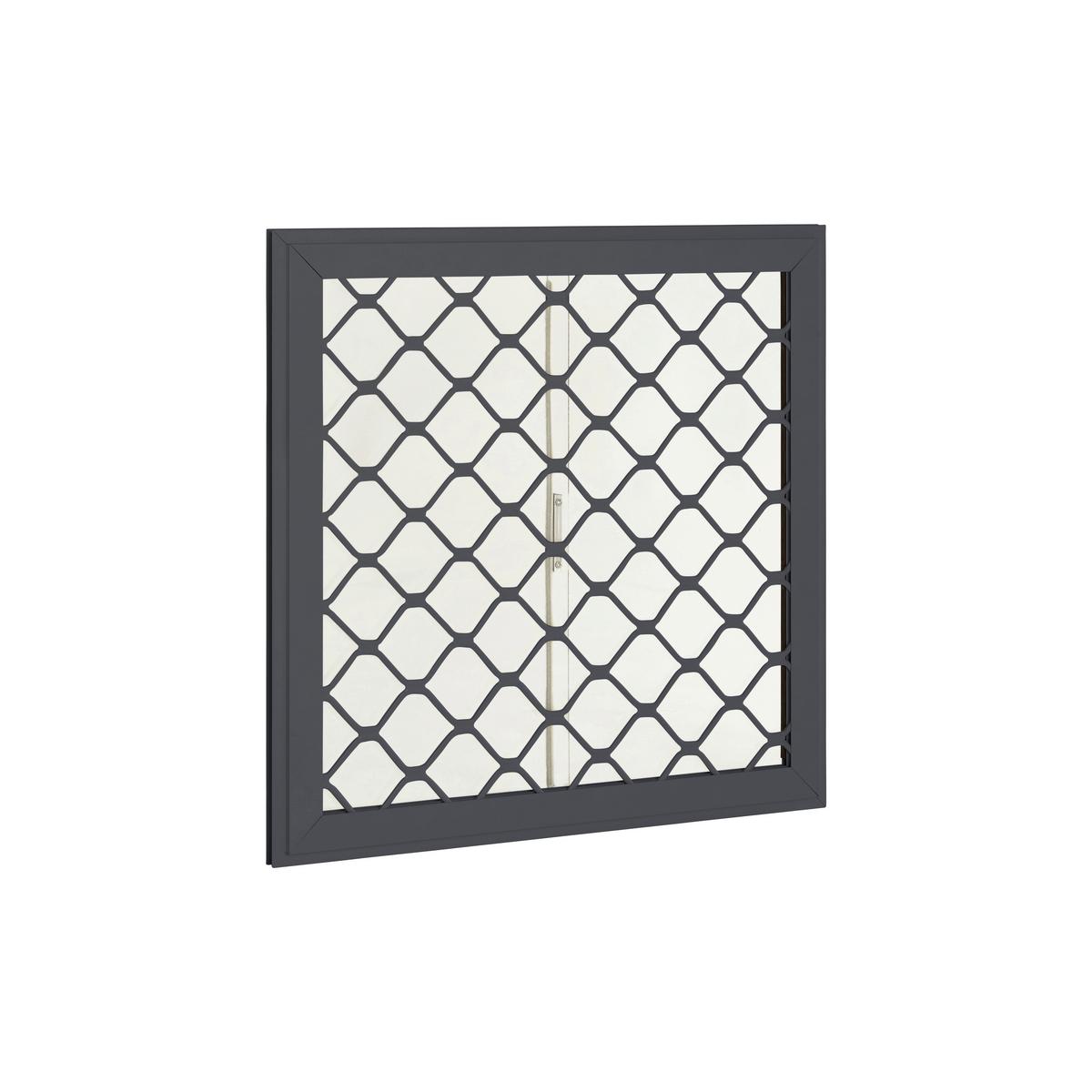 Gerätehaus Fenster Kit 1 - Anthrazit, Basics, Metall (62/20/62cm)