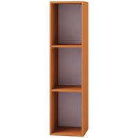 Schallplattenregal Platto 34 cm Buche Dekor - Buchefarben, KONVENTIONELL, Holzwerkstoff (34/107/29cm) - MID.YOU