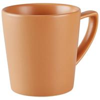 Kaffeebecher Steinzeug 300 ml Terracotta Matt Mantenga - Terracotta, MODERN, Keramik (12/8,7/9cm) - James Wood