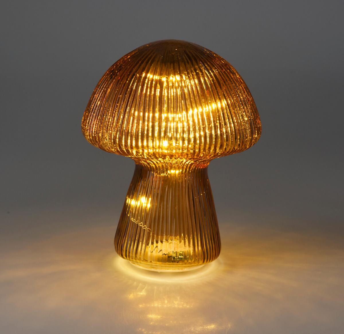 Led-es Üveggomba Adg000010 - Basics, Üveg (11,8/11,8/14,6cm)