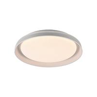 Led-deckenleuchte 14368-16 Sati - Weiß, MODERN, Kunststoff/Metall (43/43/8,5cm)