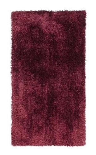 Hochflorteppich Shaggy Aubergine 110x170 Cm - Aubergine, Basics, Textil (110/170cm)