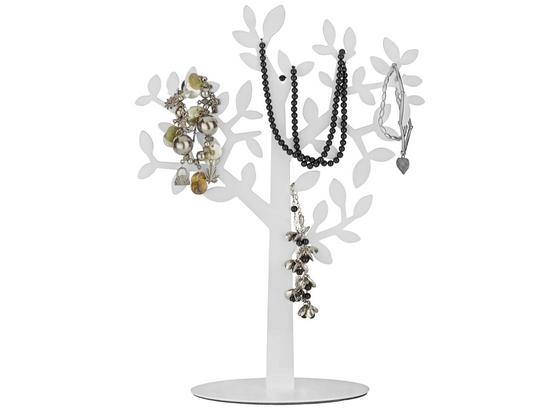 Držák Na Šperky Juna - bílá, Moderní, kov (25,9/34,9/8,9cm) - Mömax modern living Držák Na Šperky Juna - bílá, Moderní, kov (25,9/34,9/8,9cm) - Mömax modern living