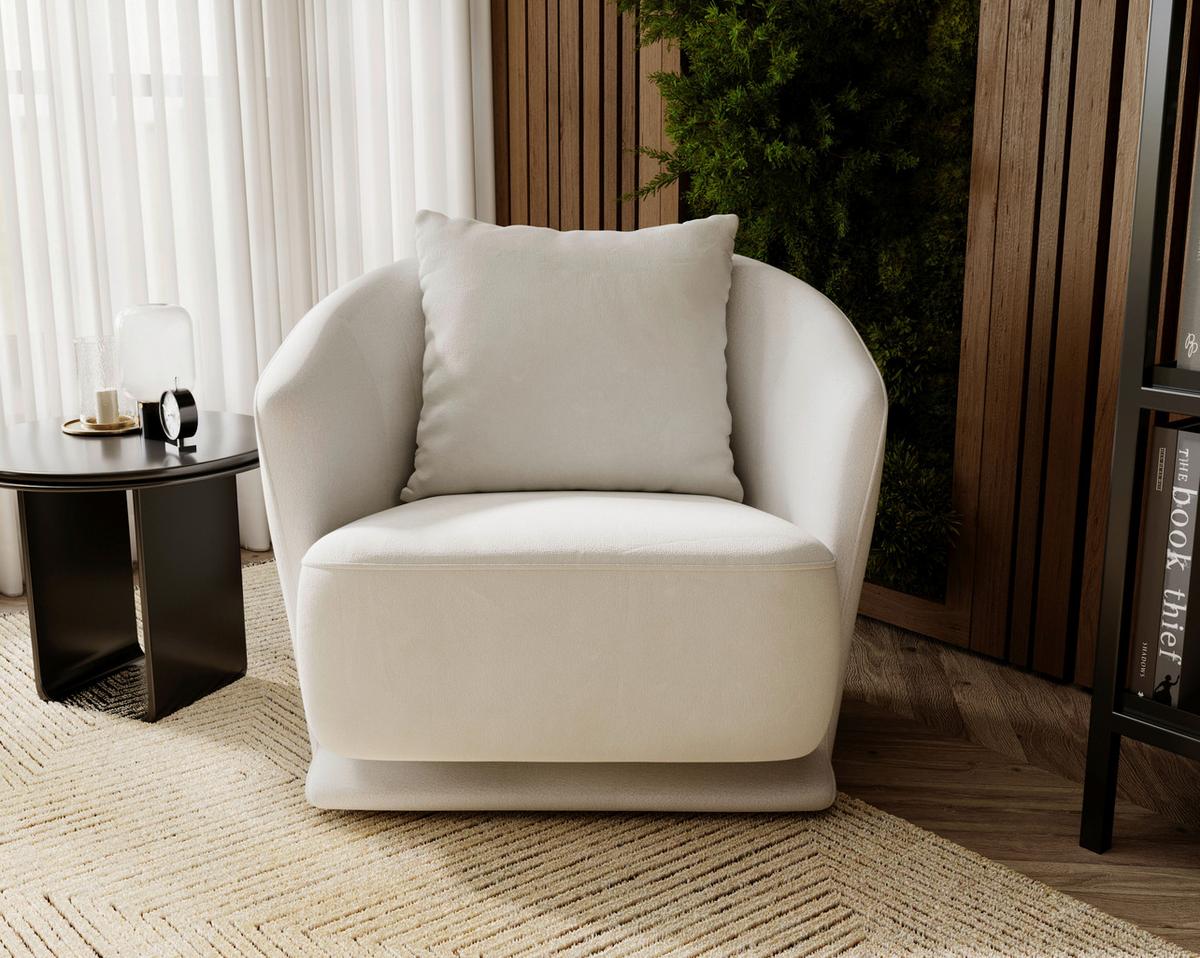 Wish Beige B: 83 Cm - Beige/Schwarz, Design, Textil (83/80/75cm) - Livetastic