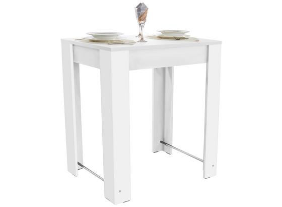 Bartisch Lexus 90 cm Weiß - Weiß, MODERN, Holzwerkstoff (90/96/60cm) Bartisch Lexus 90 cm Weiß - Weiß, MODERN, Holzwerkstoff (90/96/60cm)