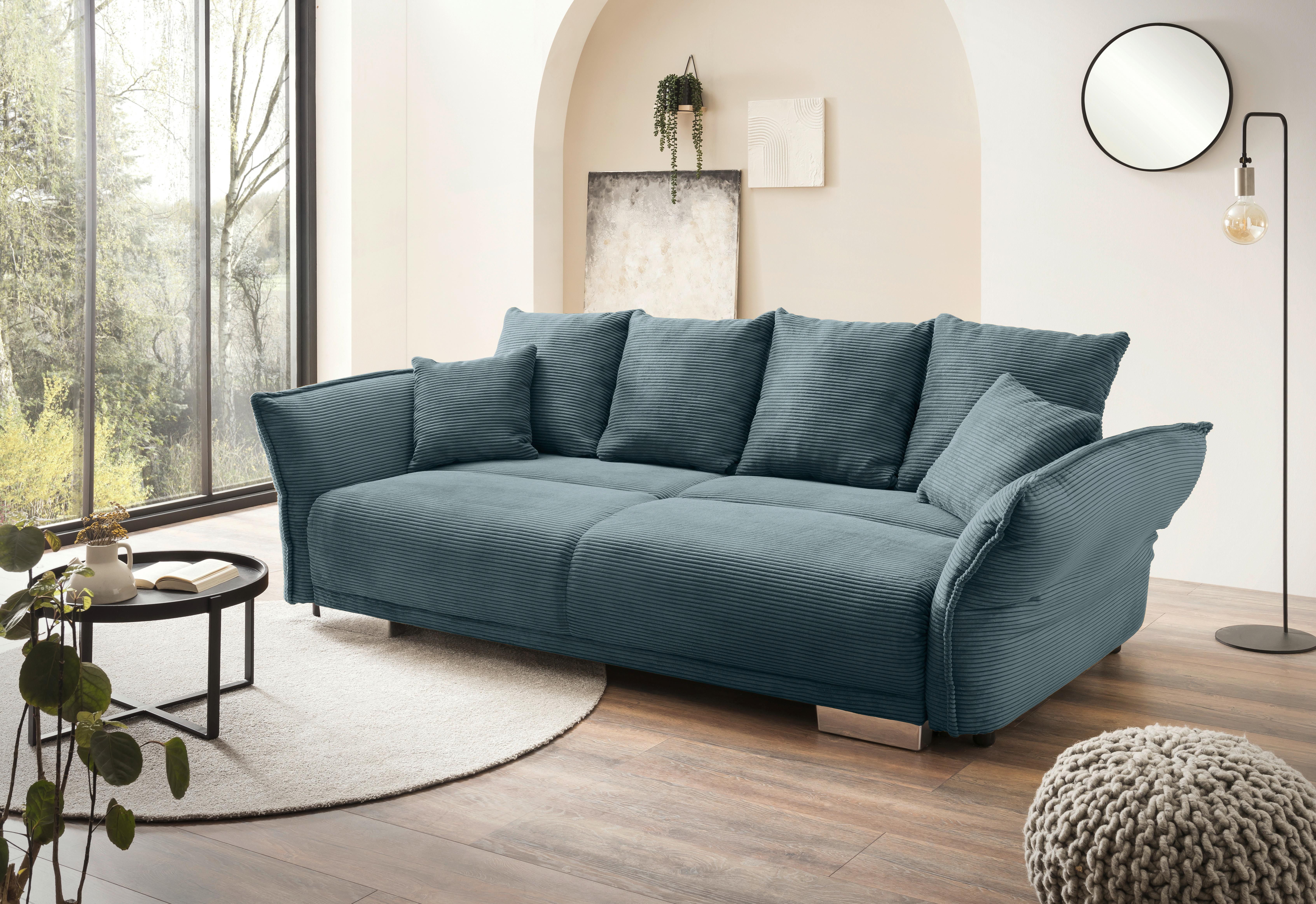 BIGSOFA Pera, Petrol B: 242 cm