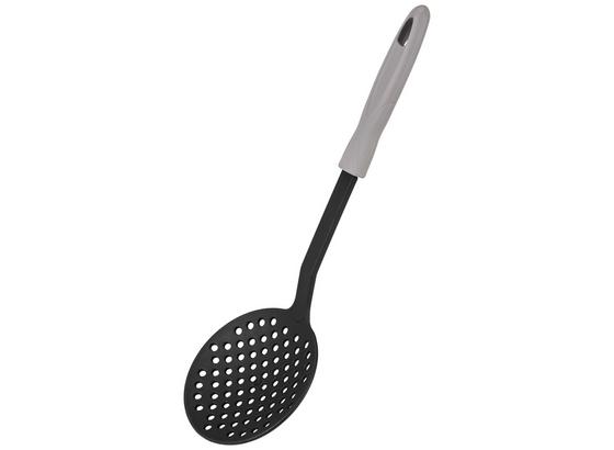 Abseihlöffel Tore L: 33,5 cm - Schwarz/Grau, KONVENTIONELL, Kunststoff (33,5cm) - Ombra Abseihlöffel Tore L: 33,5 cm - Schwarz/Grau, KONVENTIONELL, Kunststoff (33,5cm) - Ombra