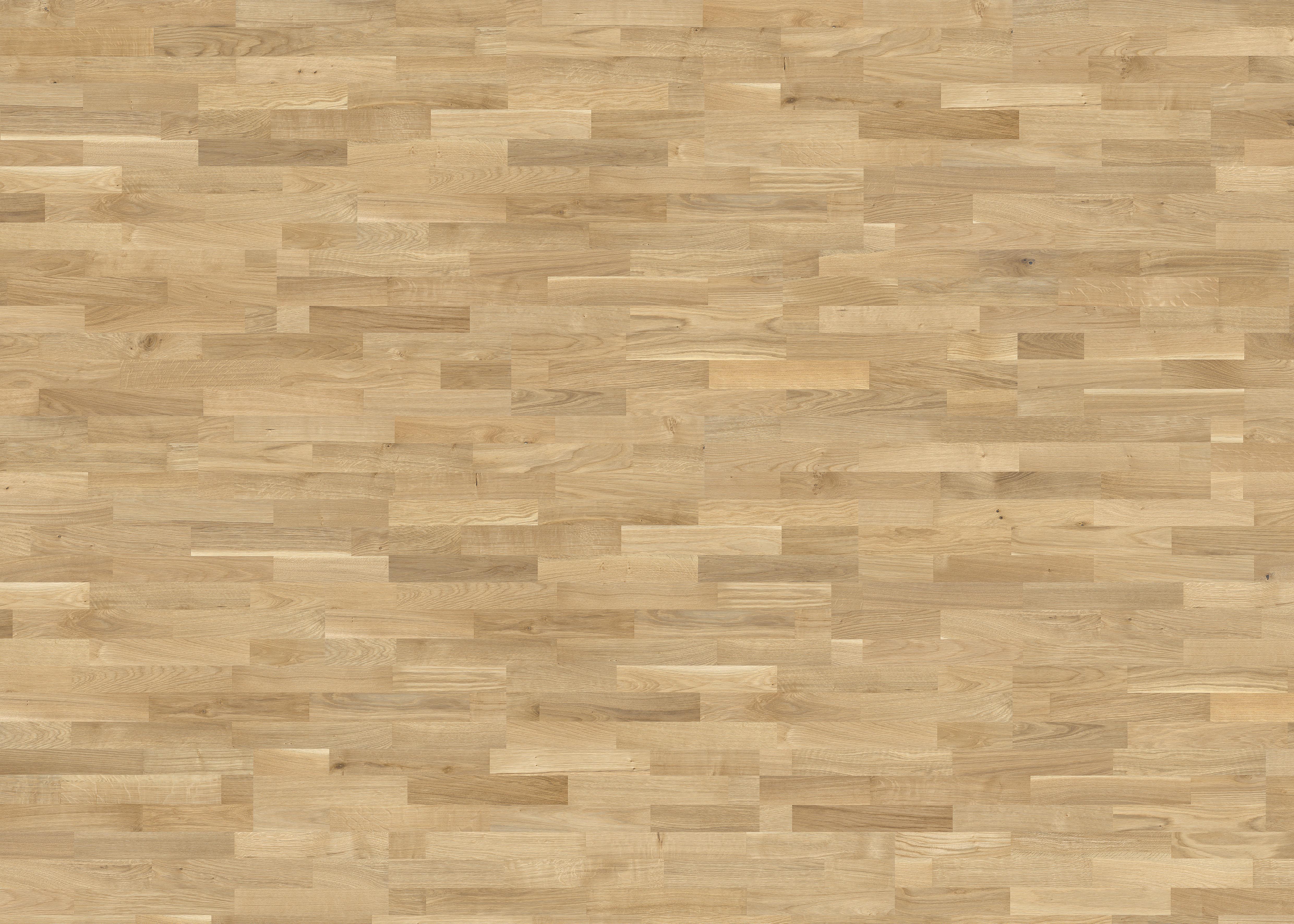 Parkettboden Eiche Schiffsboden Stärke 12mm - Hellbraun, Basics, Holzwerkstoff (18/108.5cm) - Living by HARO