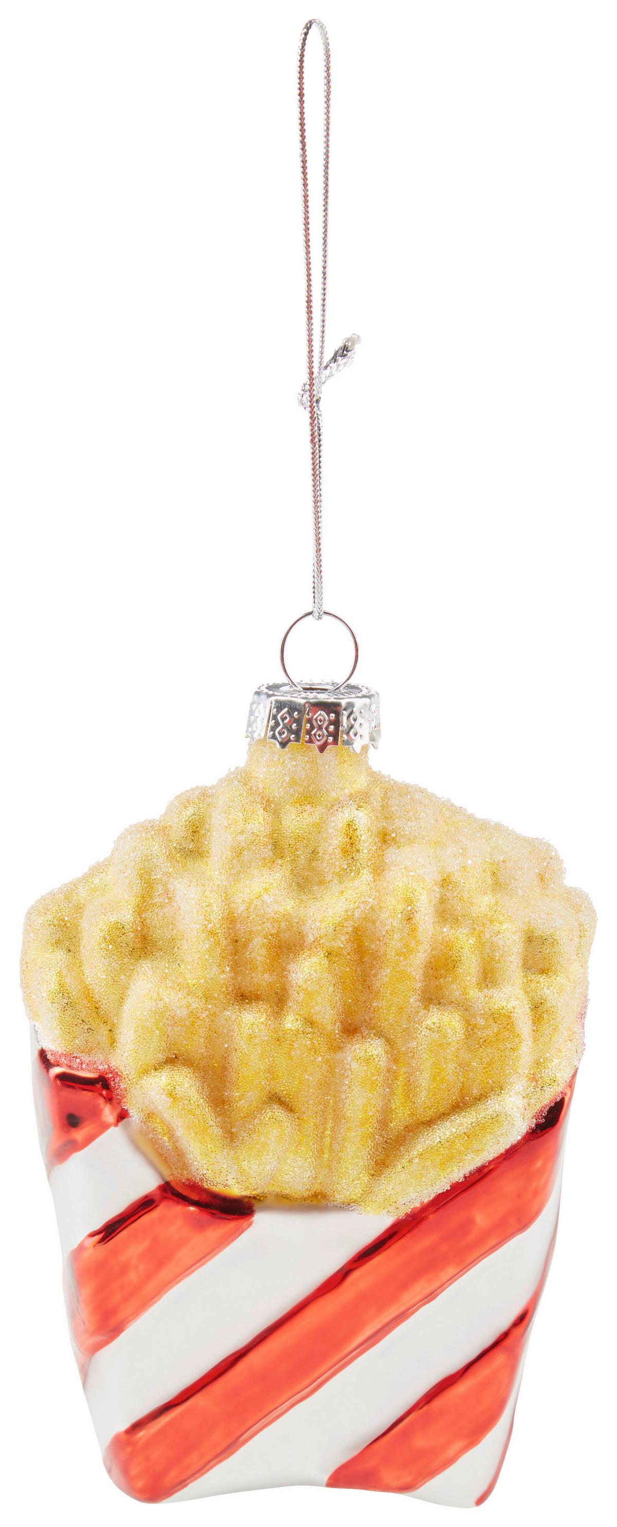 Christbaumkugel Fast Food - Multicolor, LIFESTYLE (7/30/27cm) - Luca Bessoni