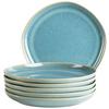 Desserttellerset Cordelia Grün, 6-teilig - Grün, Trend, Keramik (22cm) - Mäser