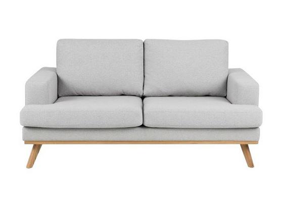Zweisitzer-Sofa Norwich Jersey - Eichefarben/Hellgrau, Design, Textil (165,0/81,0/92,0cm) - Carryhome Zweisitzer-Sofa Norwich Jersey - Eichefarben/Hellgrau, Design, Textil (165,0/81,0/92,0cm) - Carryhome