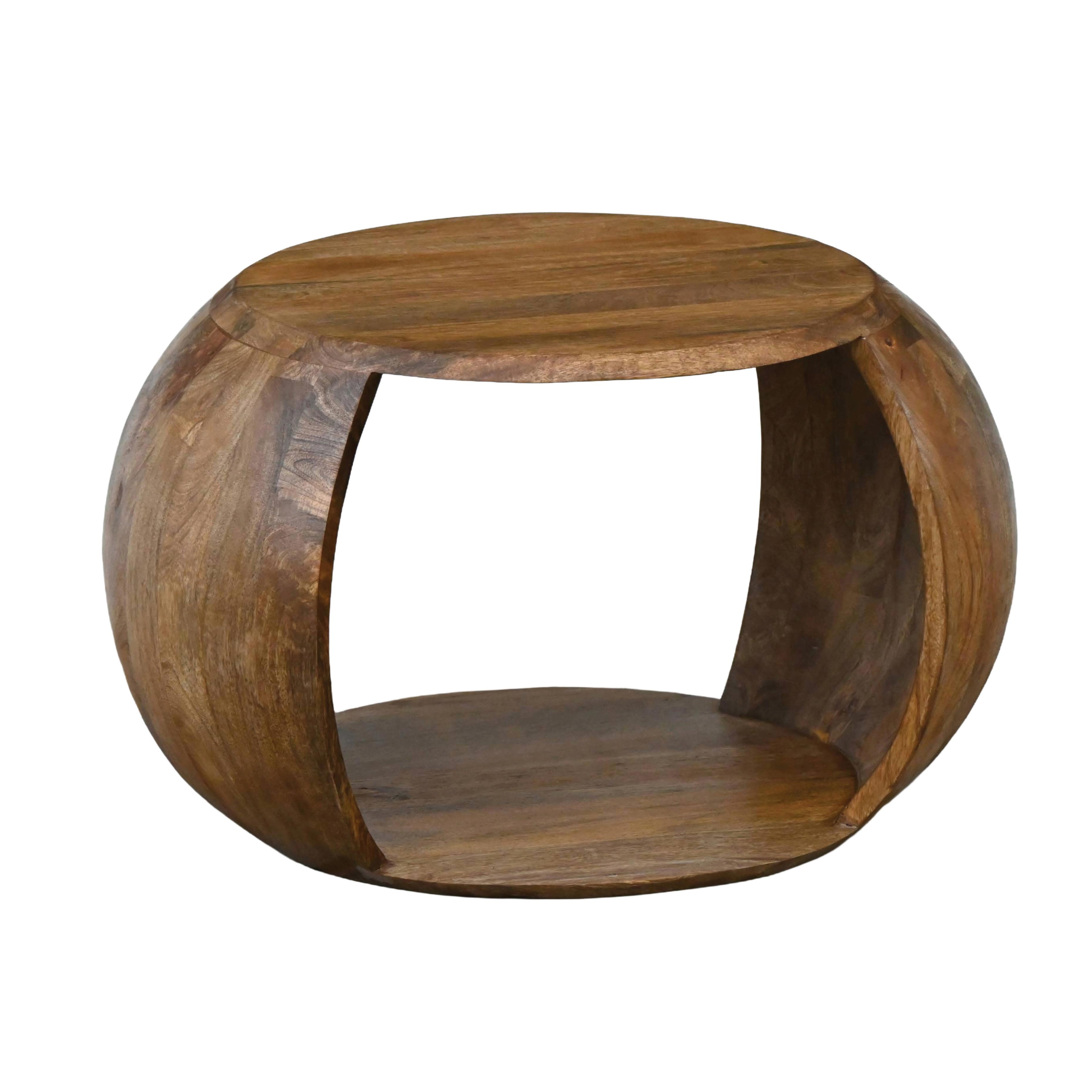 COUCHTISCH Braun B: 60cm - Braun, Design, Holz (60/46/36cm) - MID.YOU