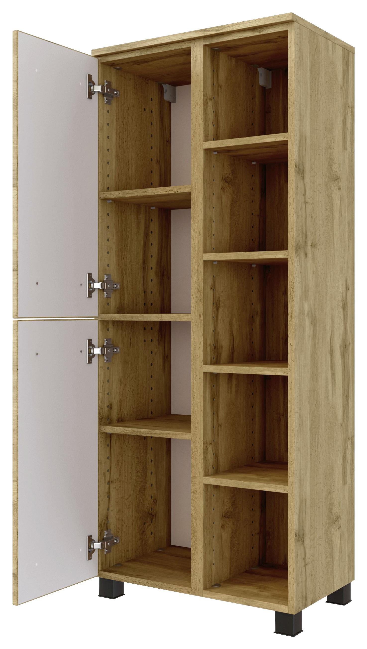 Midischrank Manchester B: 55 cm Eiche Wotan Dekor