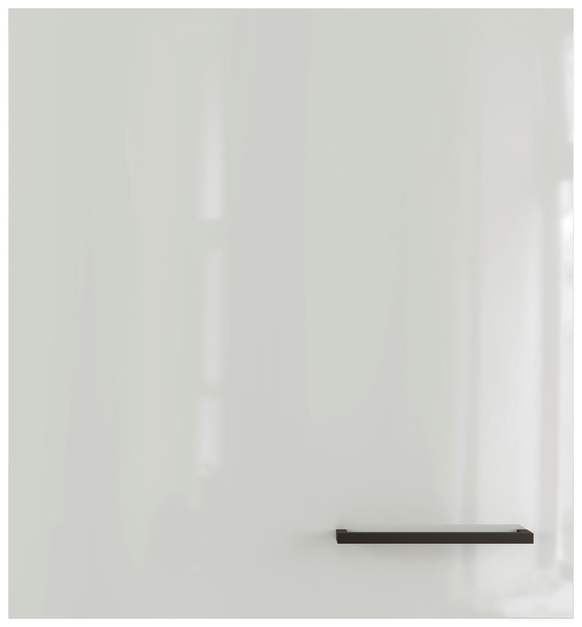 Kuchyňská horní skříňka LEVI LEVI - šedá/černá, Moderní, kov/kompozitní dřevo (50/54/32cm) - FlexWell