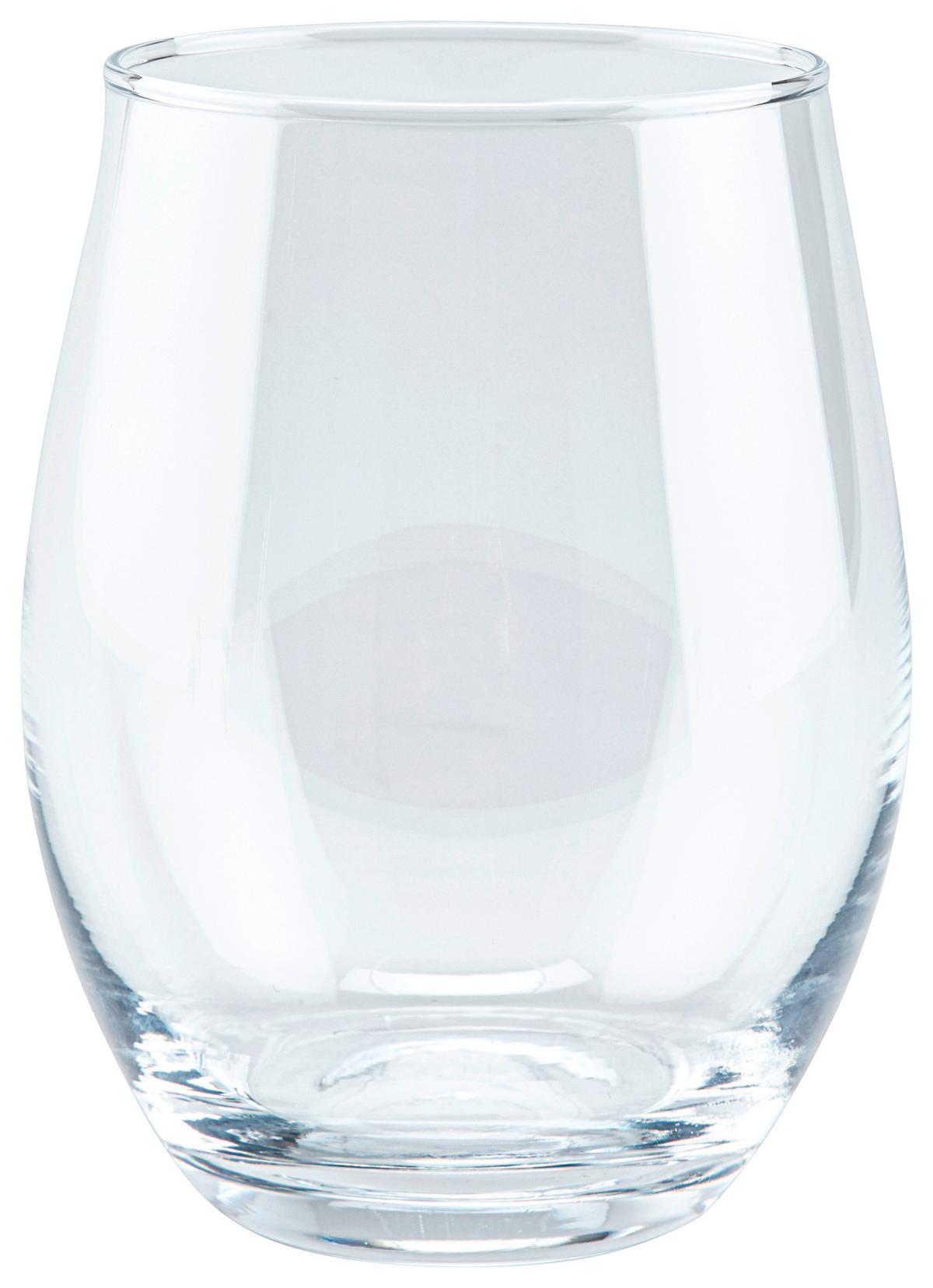 Luca Bessoni Trinkglas Isolde ca. 590 ml - Klar, MODERN, Glas (7,6/12,5cm) - Luca Bessoni