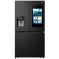 Multi-door Rq760n4ife Schwarz - Schwarz, Basics, Metall (91,4/178,5/72,5cm) - Hisense