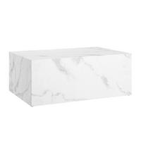 Couchtisch Weiß B: 60 Cm - Weiß, Design, Holzwerkstoff (90/60/35cm) - Livetastic