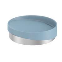 Vanička na mýdlo Chris - modrá, Moderní, sklo (11/3cm) - Premium Living