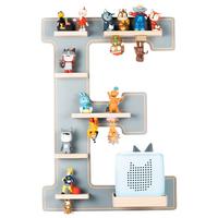 Kinderregal Boarti Grau B: 38 Cm - Grau, MODERN, Holzwerkstoff (38/54/19cm) - MID.YOU