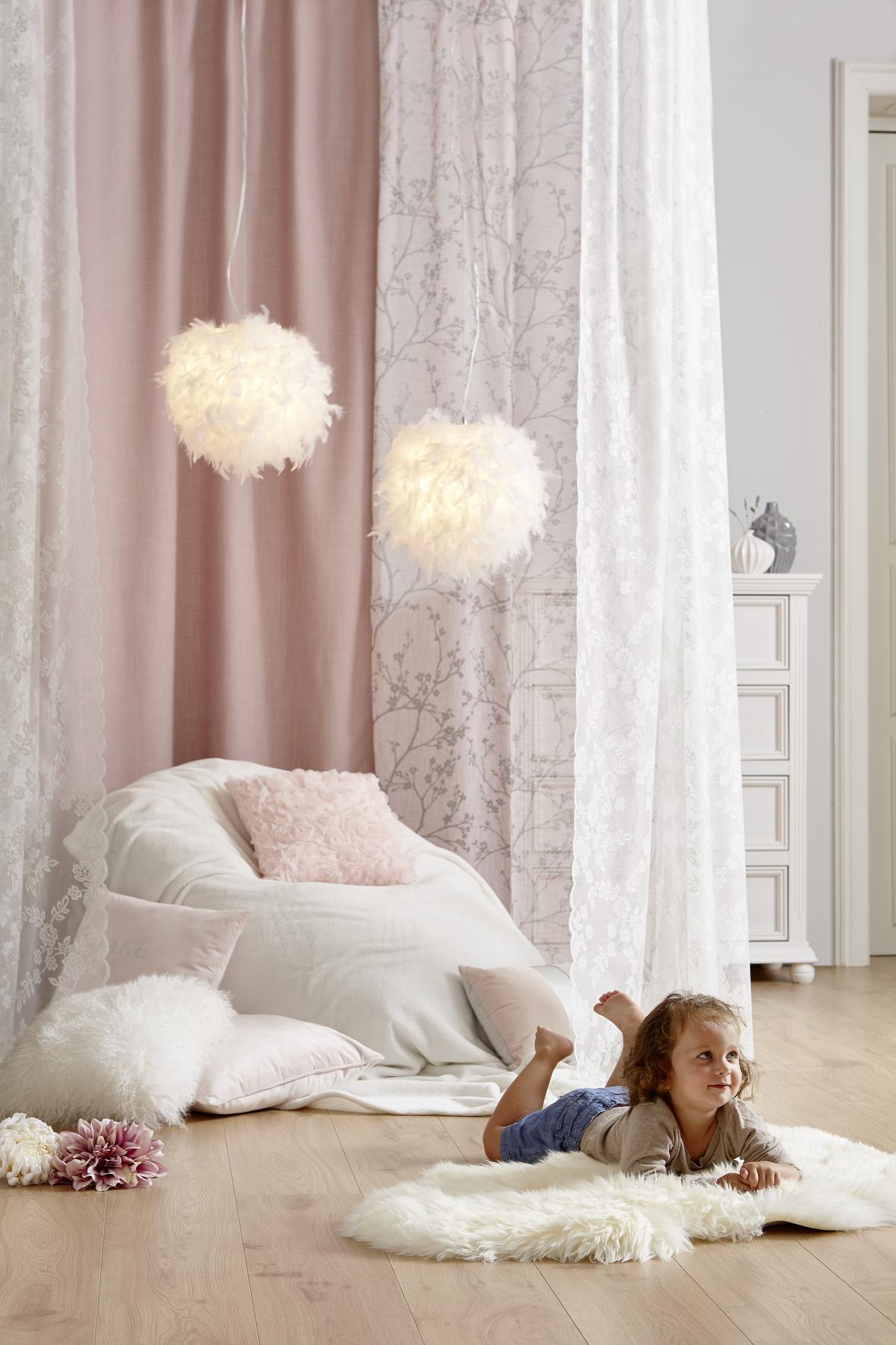 HOTOVÝ ZÁVES LEO, 135/255cm, ružová - ružová, textil (135/255cm) - Premium Living