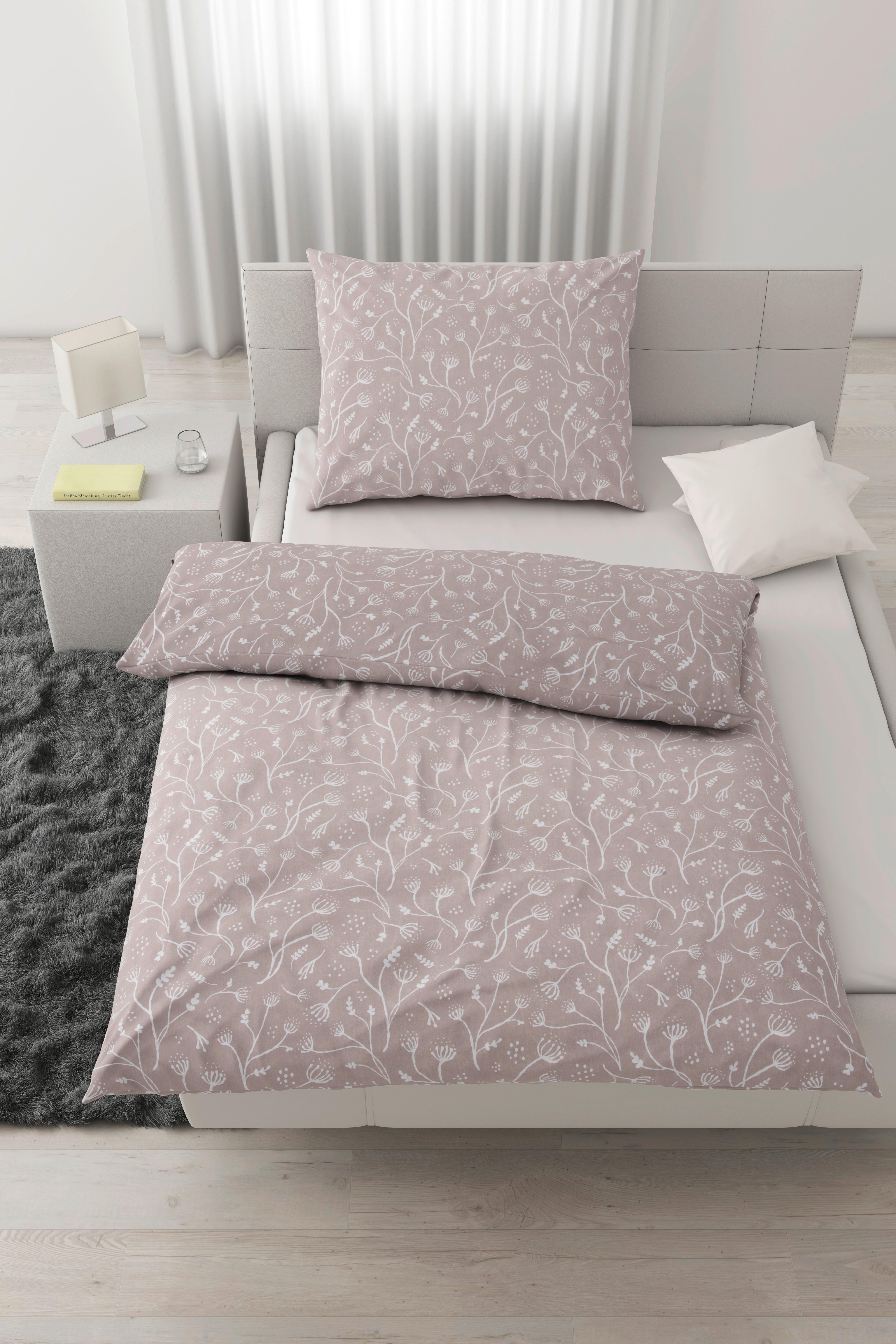 Povlečení Frida, 70/90 140/200cm - pískové barvy, Konvenční, textil (140/200cm) - Modern Living