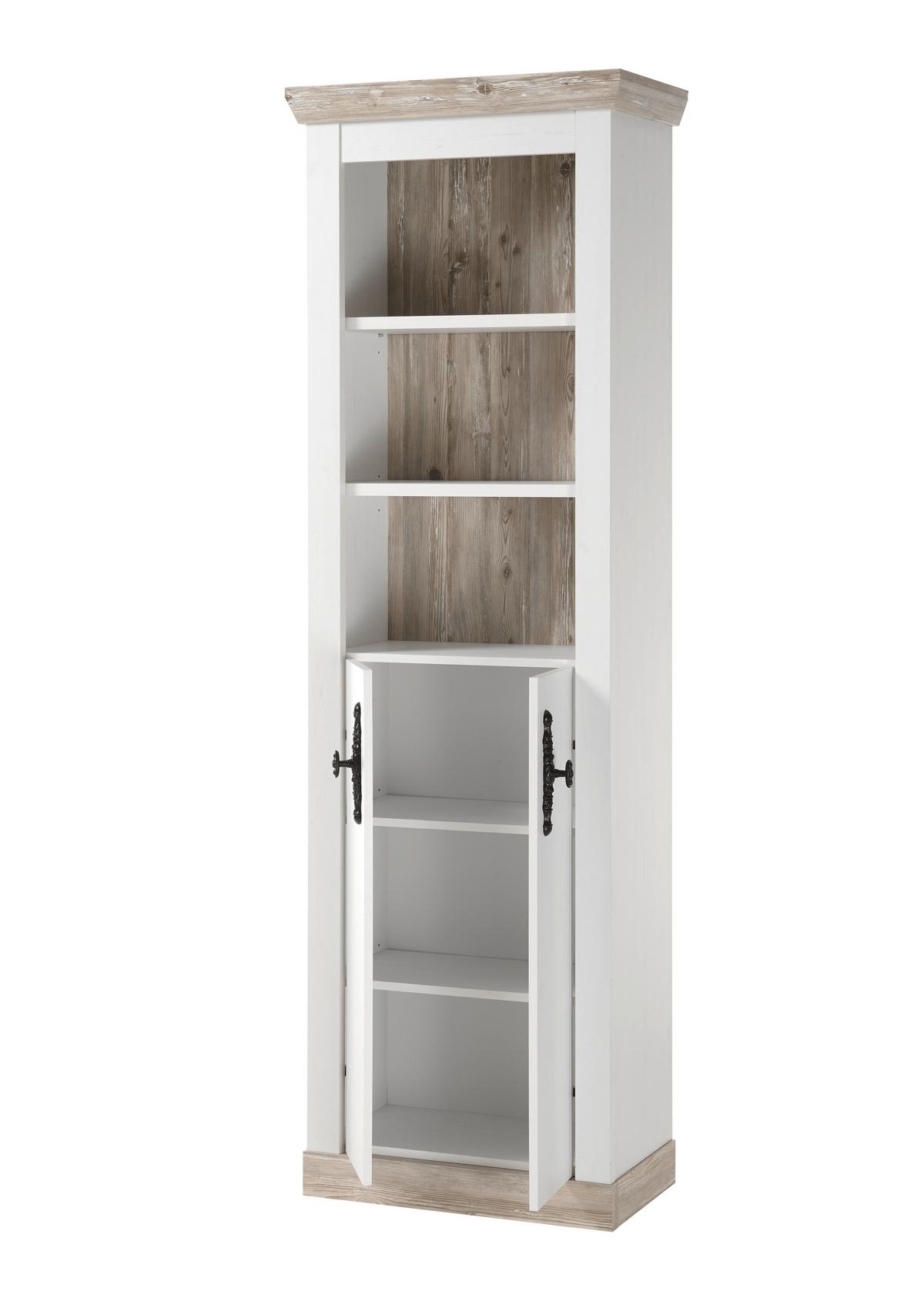 Hochschrank Florenz Pinienfarben B: 65cm - Pinienfarben, Design, Holzwerkstoff (65/200/35cm) - MID.YOU