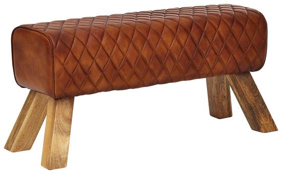 Sitzbank in Braun