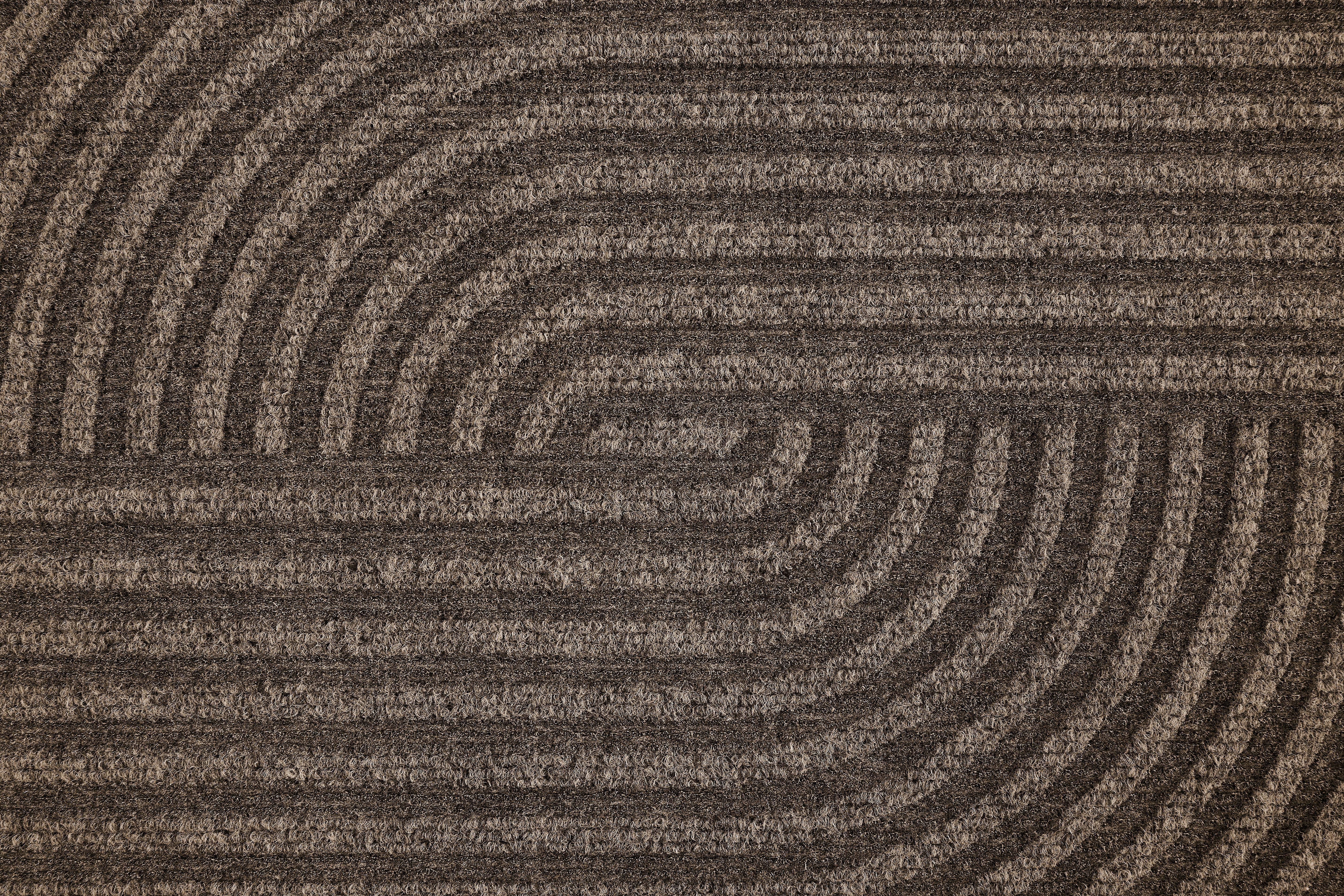 DVEŘNÍ ROHOŽKA YUKON - hnědá, Basics, plast (40/60cm)