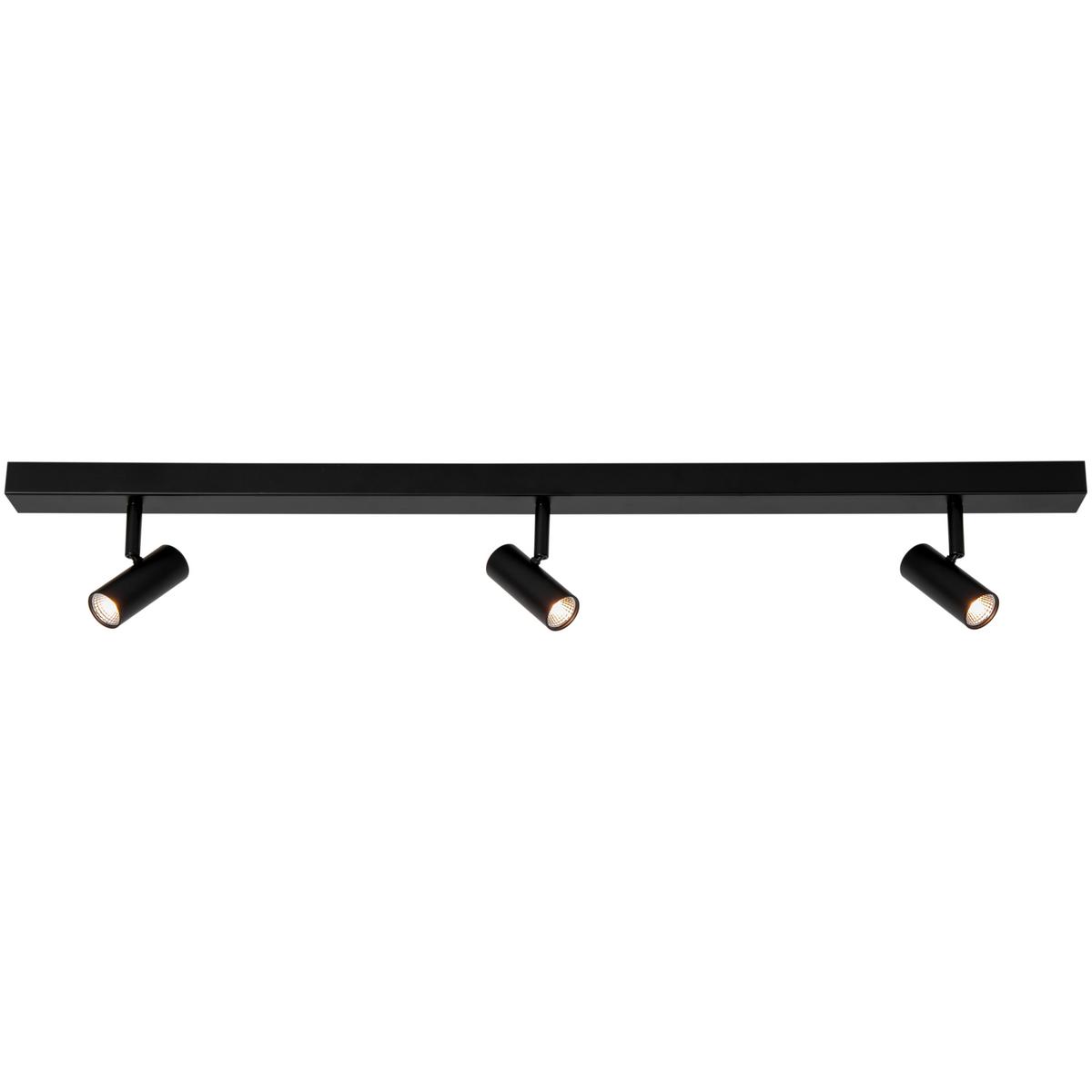 LED-Deckenstrahler Omari Schwarz L: 78 cm - Schwarz, Design, Metall (78/3,5/12cm) - Nordlux