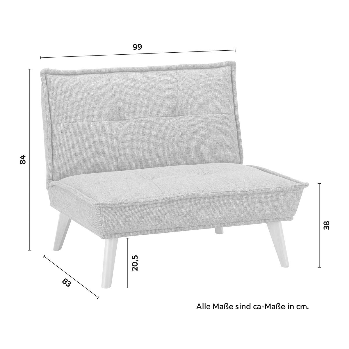 Křeslo ROMEO tmavě šedá - šedá, Moderní, dřevo/textil (99/83/84cm) - P & B