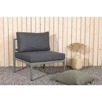 LOUNGESESSEL COPACABANA - Pastellgrün/Grau, KONVENTIONELL, Metall (70/65/74cm) - Gardenson