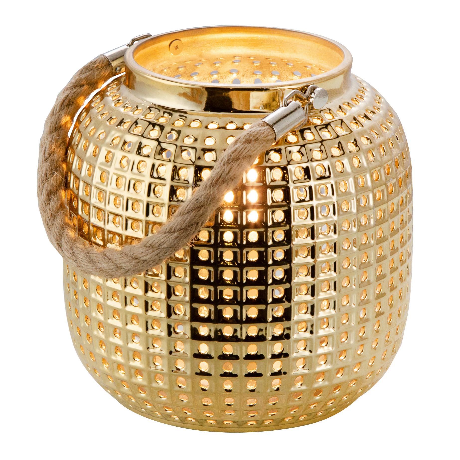 Tischlampe Bola Goldfarben 50770145 Bola - Goldfarben, LIFESTYLE, Keramik (16/17cm)