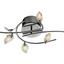 LED-Deckenleuchte Mirabelle - Chromfarben/Naturfarben, MODERN, Glas/Metall (110/31/12cm) LED-Deckenleuchte Mirabelle - Chromfarben/Naturfarben, MODERN, Glas/Metall (110/31/12cm)