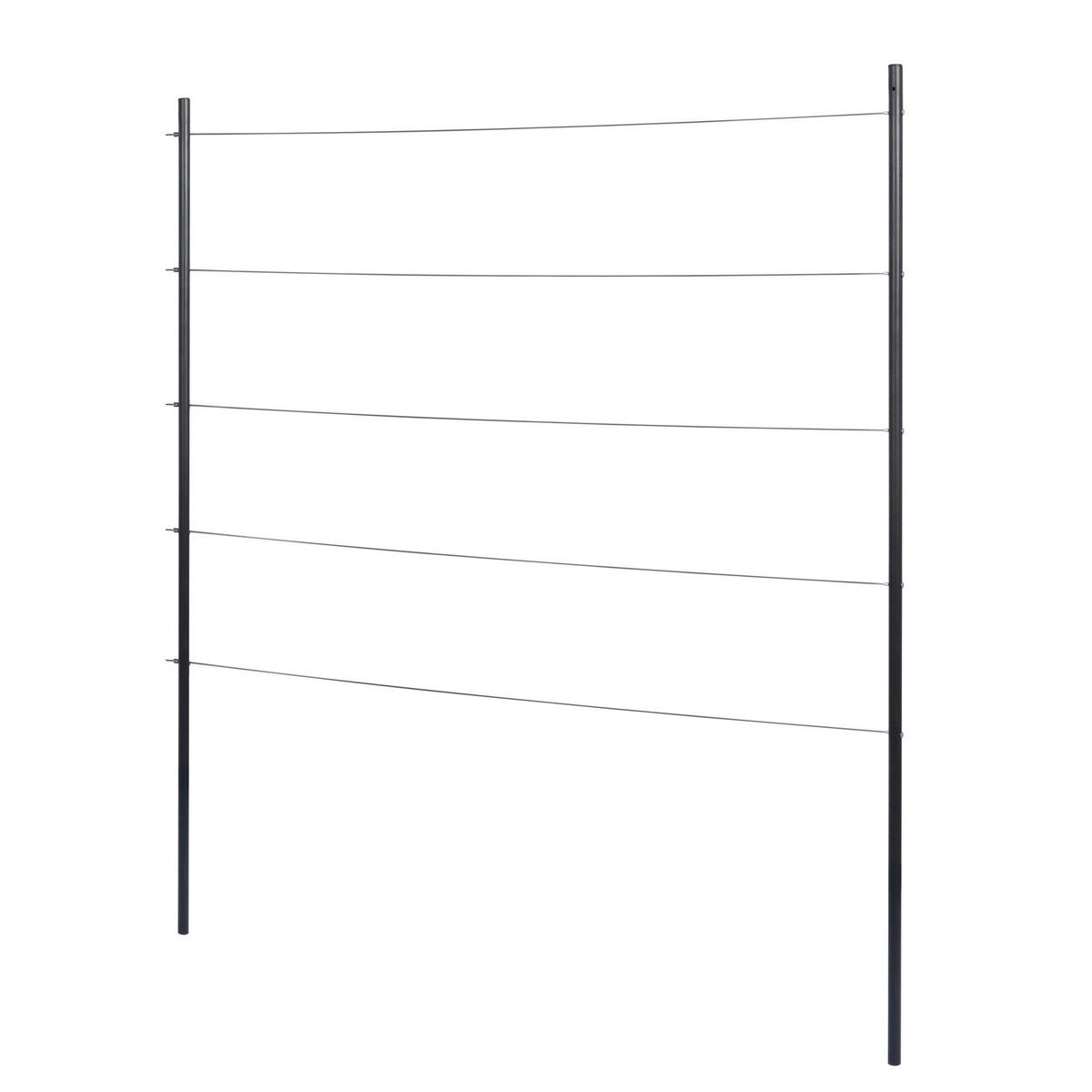 Rankhilfe, Edelstahl Bxh: 100x118 Cm - Edelstahlfarben, Basics, Metall (100/118cm) - Windhager