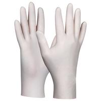 Einweghandschuh Latex Weiß Gr. M Ungepudert 80 Stk. - Weiß, Basics, Kunststoff (Mnull)