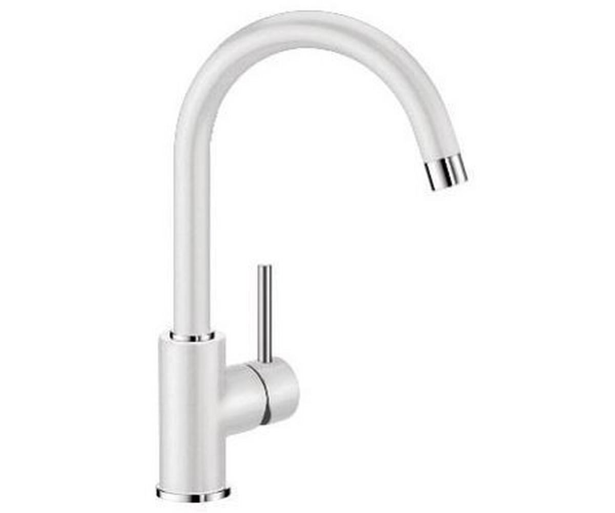 KUCHYNSKÁ BATÉRIA MIDA - biela, kameň (32,7cm) - Blanco