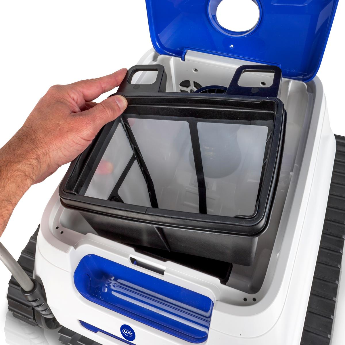 Poolroboter Reinigungsroboter - Weiß, KONVENTIONELL, Kunststoff (40/29/43cm) - Gre