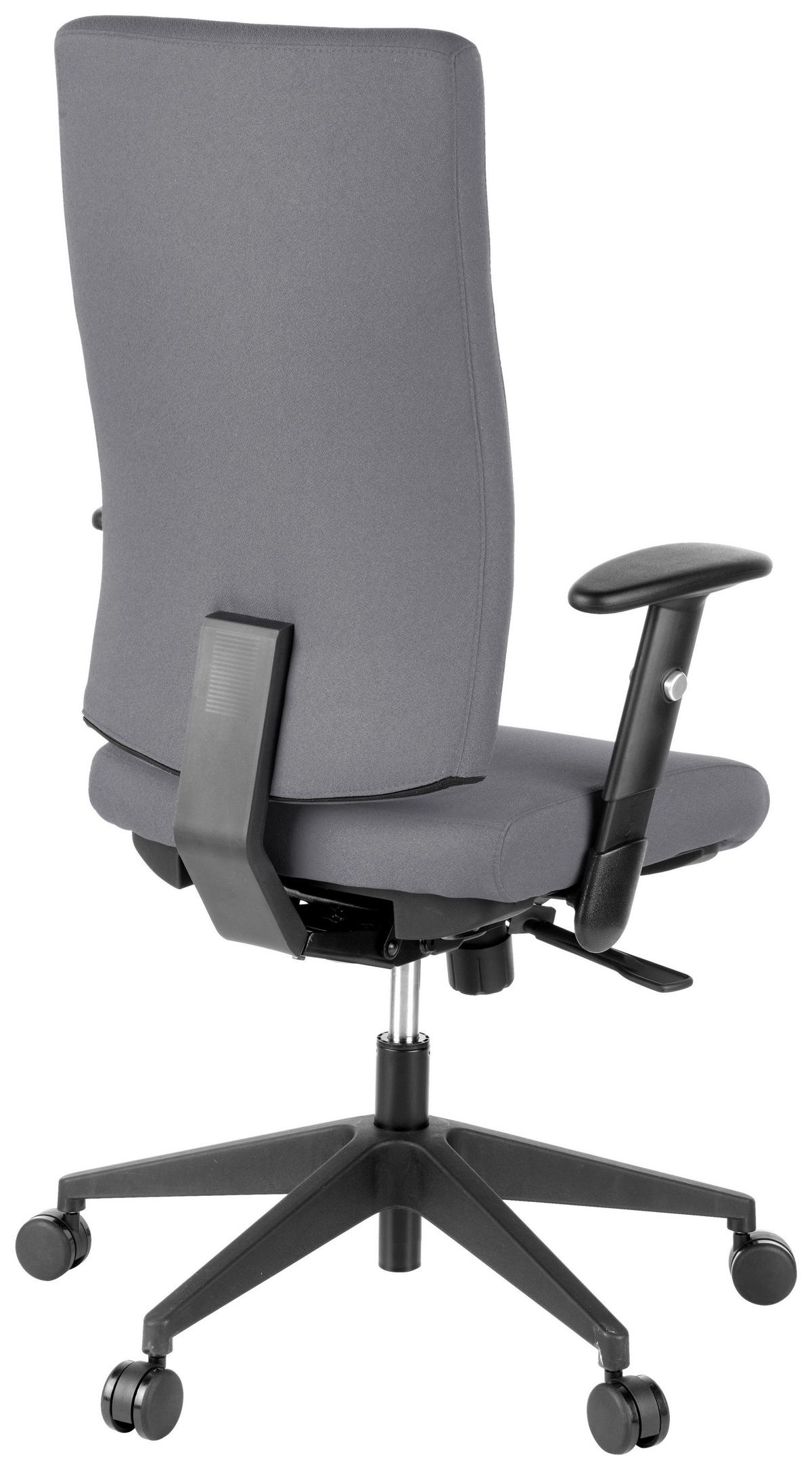 Drehstuhl Pro-Tec 300 Anthrazit - Anthrazit, MODERN, Kunststoff/Textil (57/125/53cm) - MID.YOU