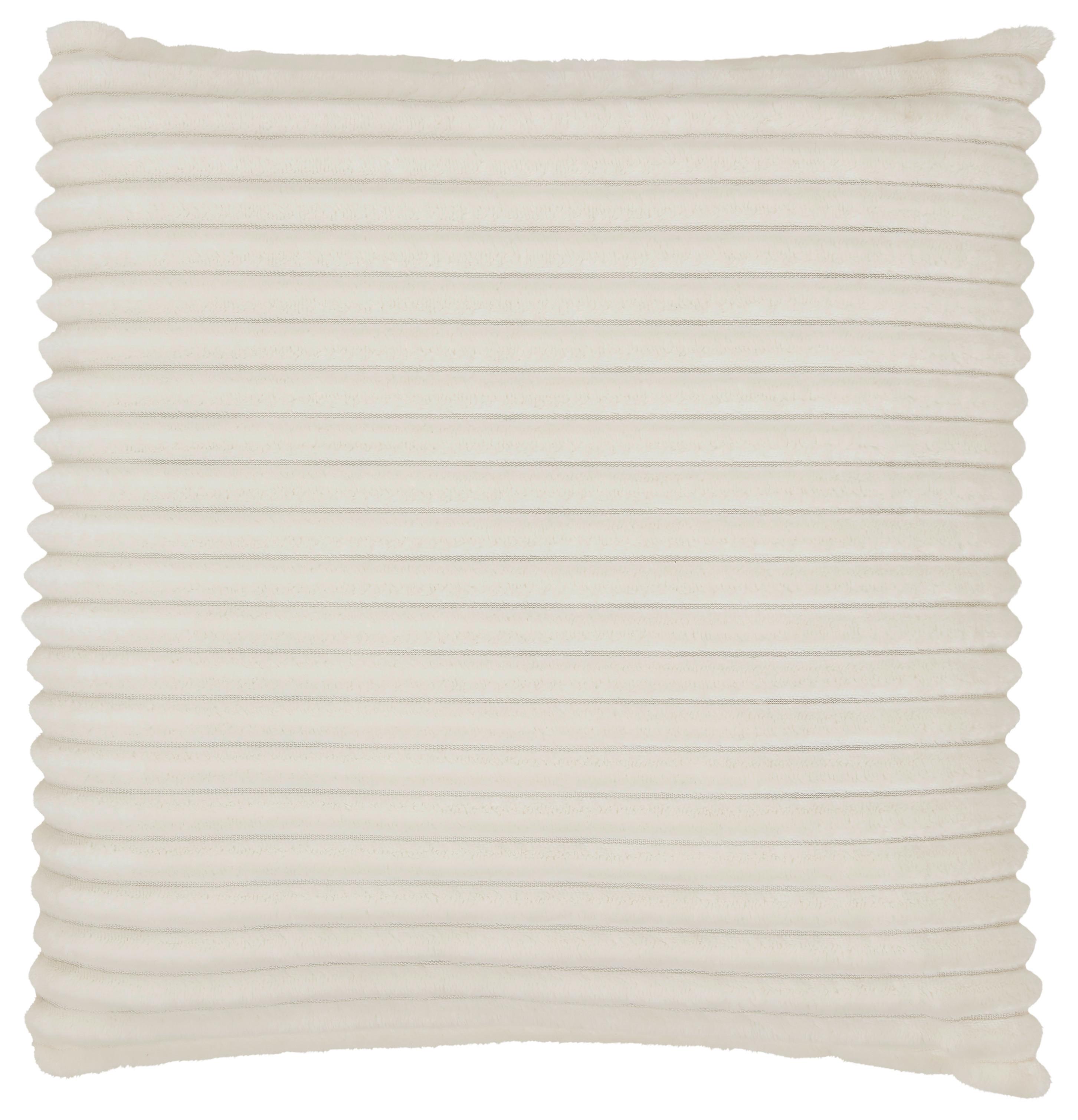 Dekoračný Vankúš Cordi - krémová, Konvenčný, textil (45/45cm) - Modern Living