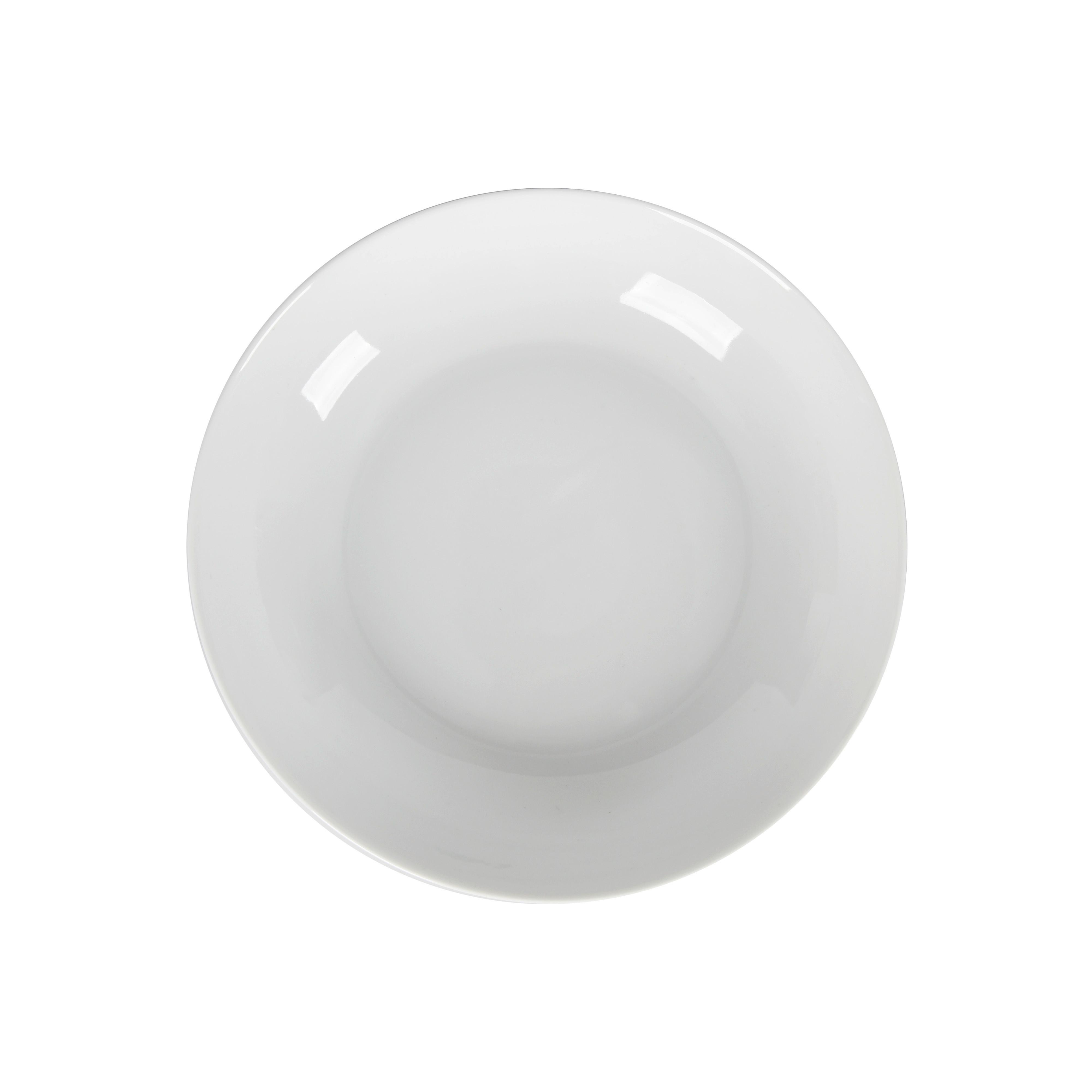 Suppenteller Finola - Weiß, Basics, Keramik (20,5cm) - Luca Bessoni