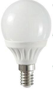 Led Izzó C81075mx - fehér, Basics, műanyag/fém (4,5/7,9cm)