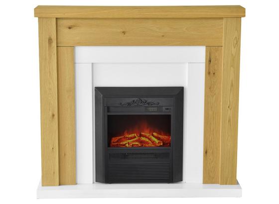 Elektrokamin Lexi - Schwarz/Braun, MODERN, Holzwerkstoff/Metall (120/110/26cm) Elektrokamin Lexi - Schwarz/Braun, MODERN, Holzwerkstoff/Metall (120/110/26cm)