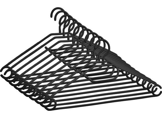 Sada Vešiakov Cenový Trhák - čierna, plast (40,8/20,5cm) - Based Sada Vešiakov Cenový Trhák - čierna, plast (40,8/20,5cm) - Based