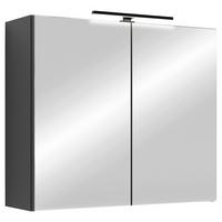 Spiegelschrank Spree Anthrazit B: 70 cm - Anthrazit, MODERN, Glas/Holzwerkstoff (70/60/20cm) - MID.YOU