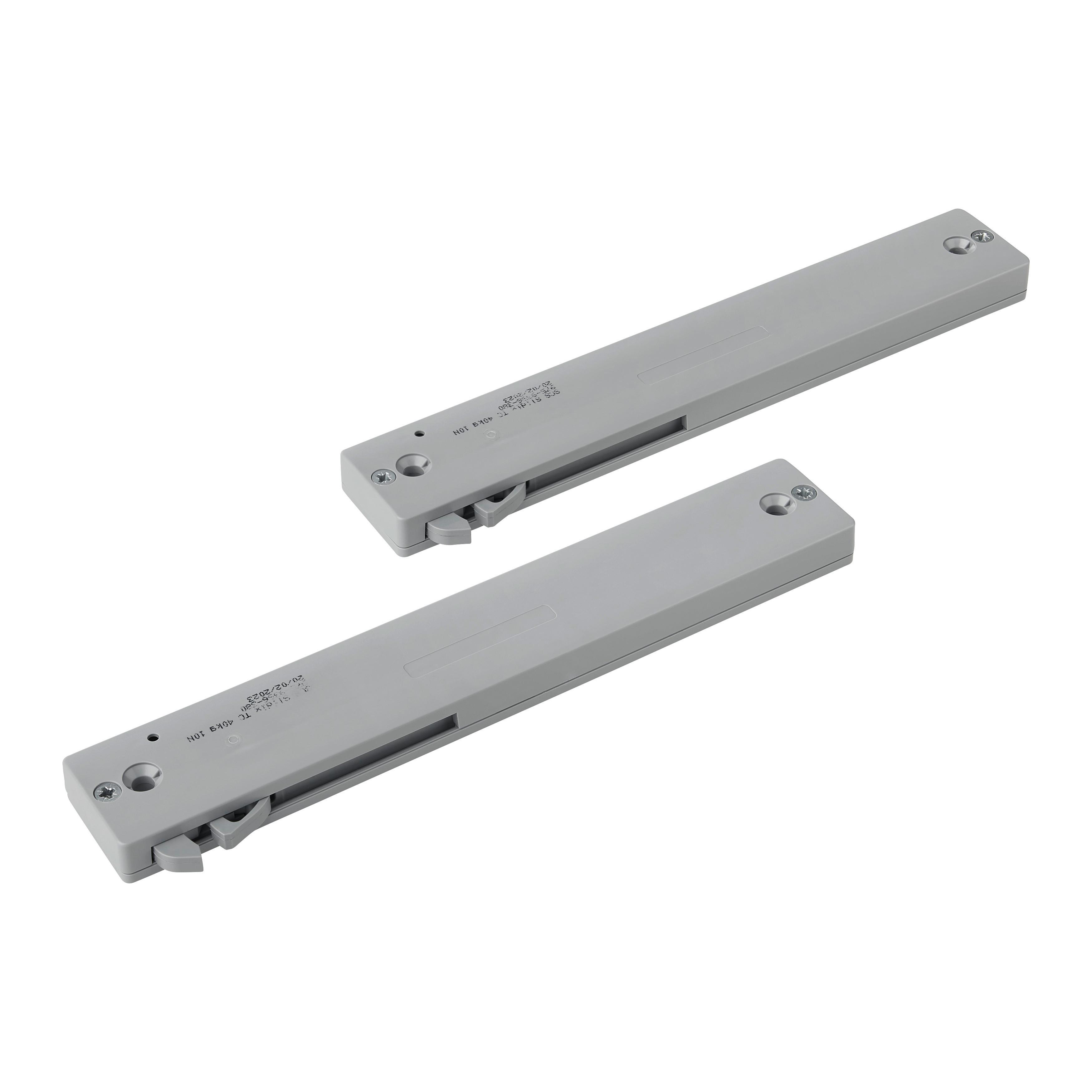 TLMIČ DVERÍ LIAM/BORDO - sivá, Konventionell, plast (22/1,5/4cm)