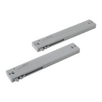 TLUMIČ DOVÍRÁNÍ LIAM/BORDO - šedá, Konvenční, plast (22/1,5/4cm)