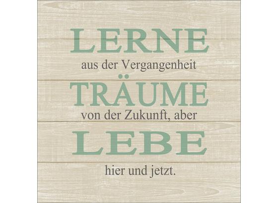 Keilrahmenbild Lebenstraum II - Naturfarben/Grün, Holz/Holzwerkstoff (40/40/2cm) Keilrahmenbild Lebenstraum II - Naturfarben/Grün, Holz/Holzwerkstoff (40/40/2cm)