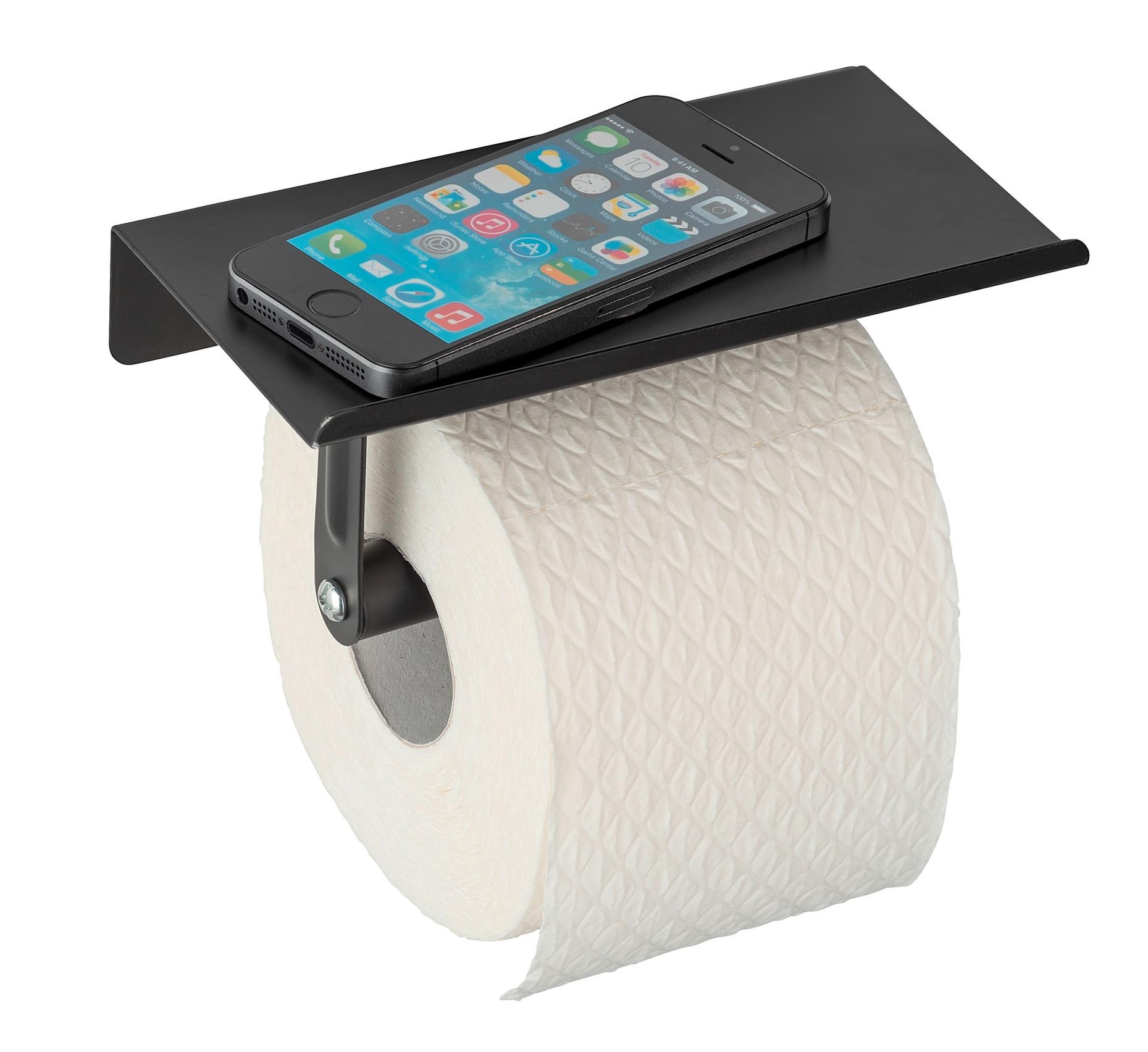 Toilettenpapierhalter Allstar Walli Schwarz 70012400