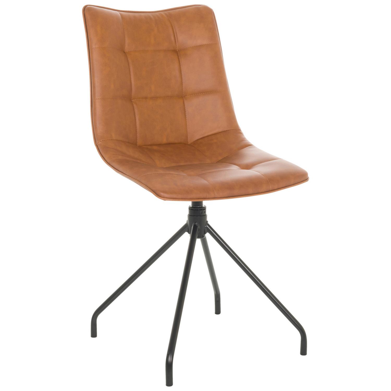 Besucherstuhl Tarviso Braun 48x93x52 cm