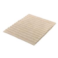 WC-Vorleger Yara Naturfarben 50x60 cm waschbar - Naturfarben, Basics, Textil (50/60cm) - Kleine Wolke